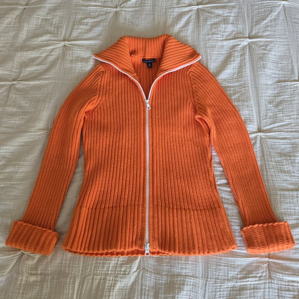 cotton cardigan sweater